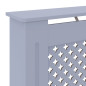 Cache radiateur MDF Gris 78 cm