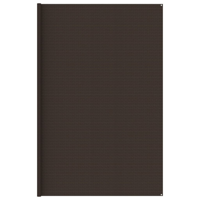 Tapis de tente 400x400 cm Marron