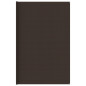 Tapis de tente 400x400 cm Marron