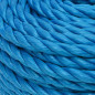 Corde de travail Bleu 14 mm 25 m Polypropylène