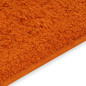 Tapis de salle de bain 2 pcs Tissu Orange