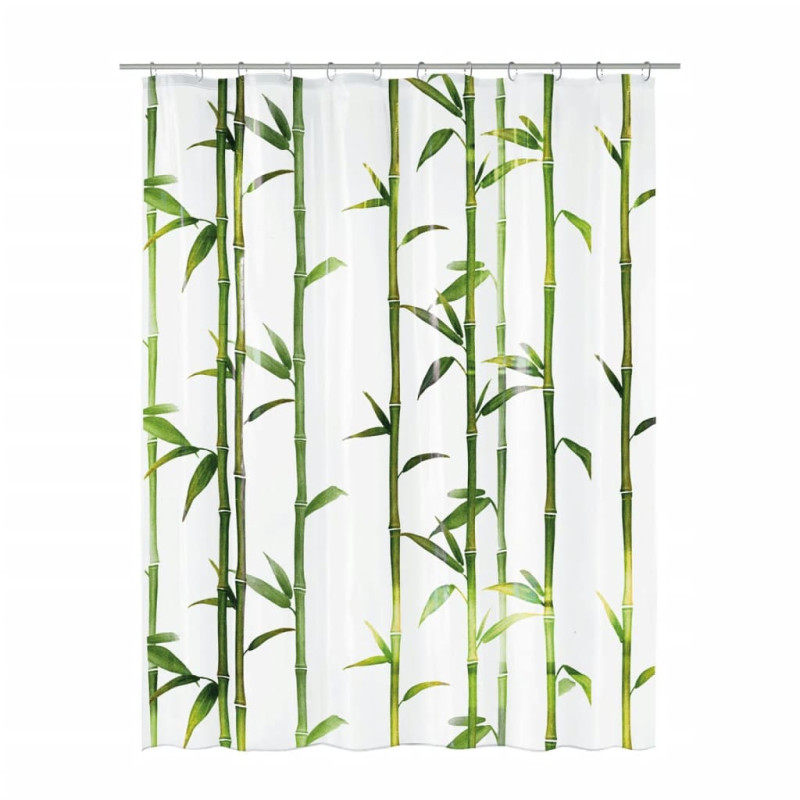 Kleine Wolke Rideau de douche Bamboo 180x200 cm Vert