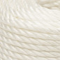 Corde de travail Blanc 12 mm 25 m polypropylène