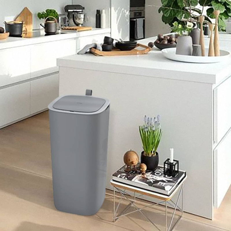 EKO Poubelle à capteur Morandi Smart 30 L Gris