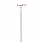 Corde de travail blanc 3 mm 50 m polypropylène