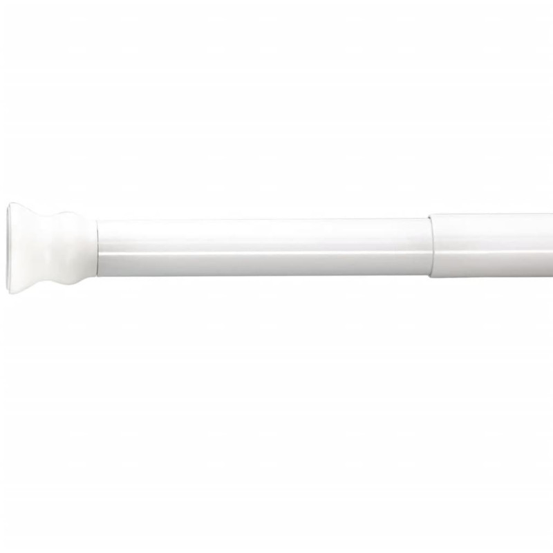 RIDDER Tringle de rideau de douche télescopique 70 115 cm Blanc 55101