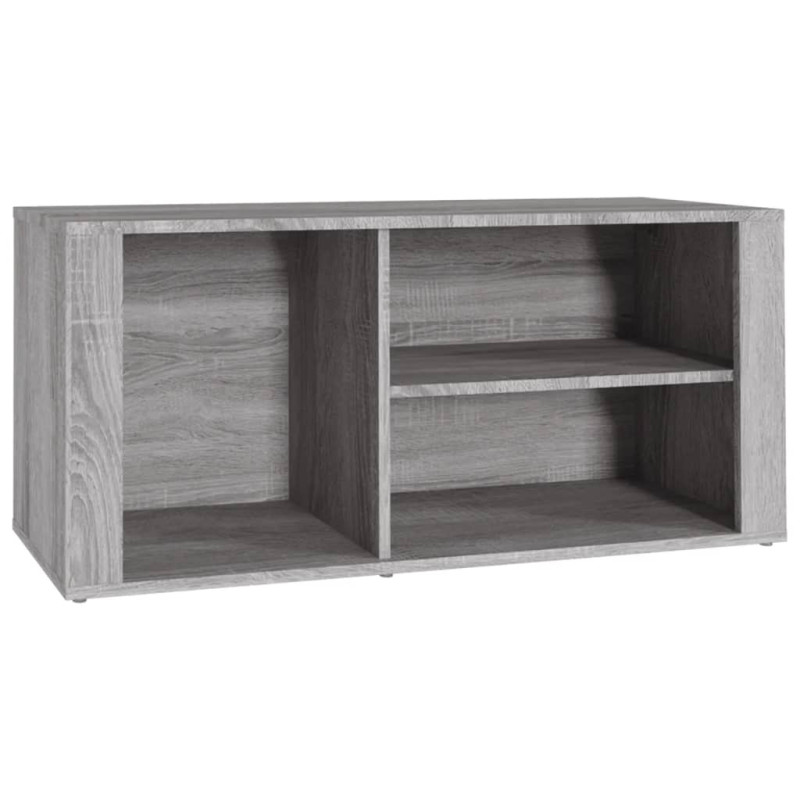 Armoire à chaussures Sonoma gris 100x35x45 cm Bois d ingénierie