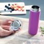 Leifheit Bouteille thermos Flip 600 ml Violet