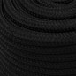 Corde de travail Noir 18 mm 100 m Polyester