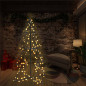 Arbre de Noël cône 160 LED d intérieur d extérieur 78x120 cm