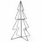 Arbre de Noël cône 160 LED d intérieur d extérieur 78x120 cm