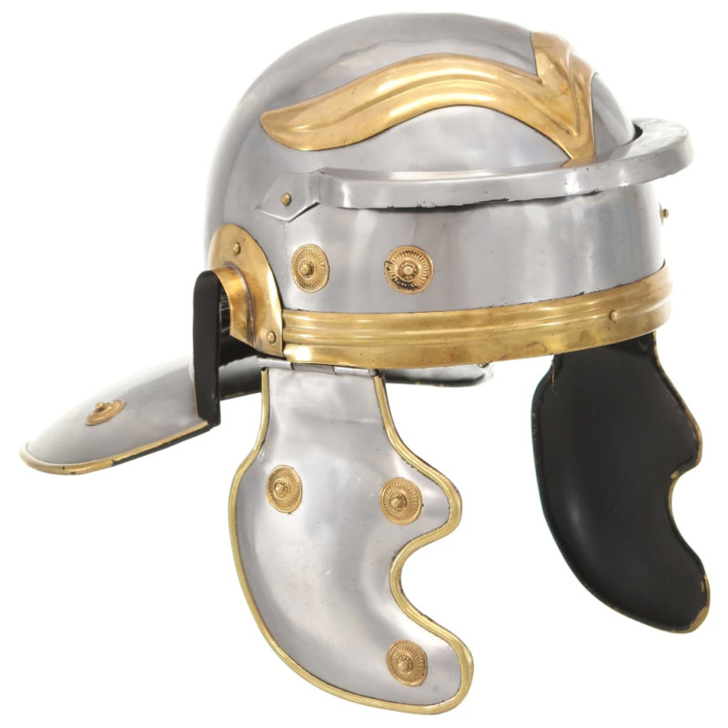 Casque de soldat romain antique pour GN Argenté Acier