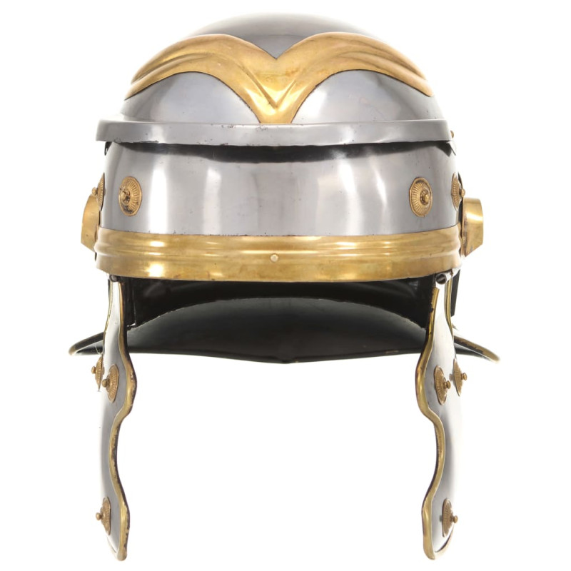 Casque de soldat romain antique pour GN Argenté Acier