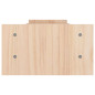 Support pour moniteur 100x27x15 cm Bois de pin solide