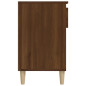 Armoire à chaussures Chêne marron 102x36x60cm Bois d ingénierie