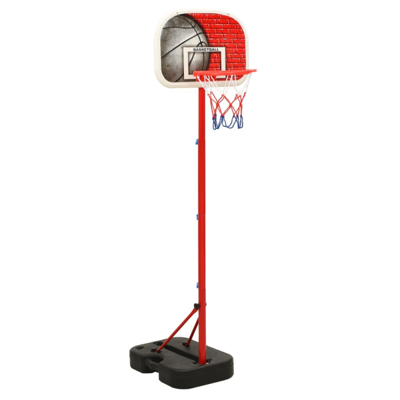 Ensemble de jeu de basket ball portable réglable 138,5 166 cm