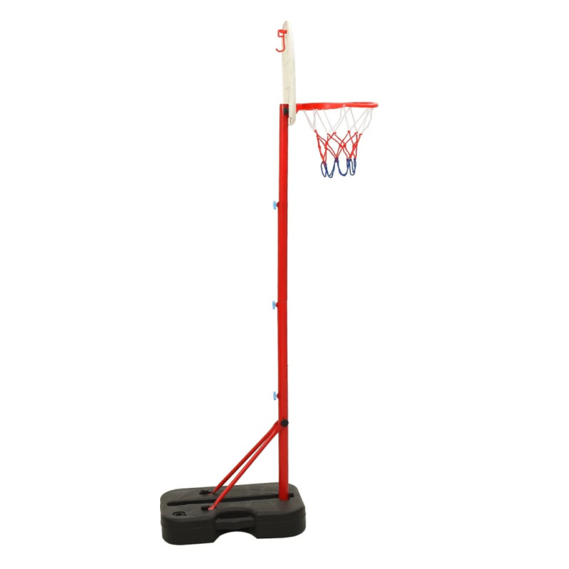 Ensemble de jeu de basket ball portable réglable 138,5 166 cm