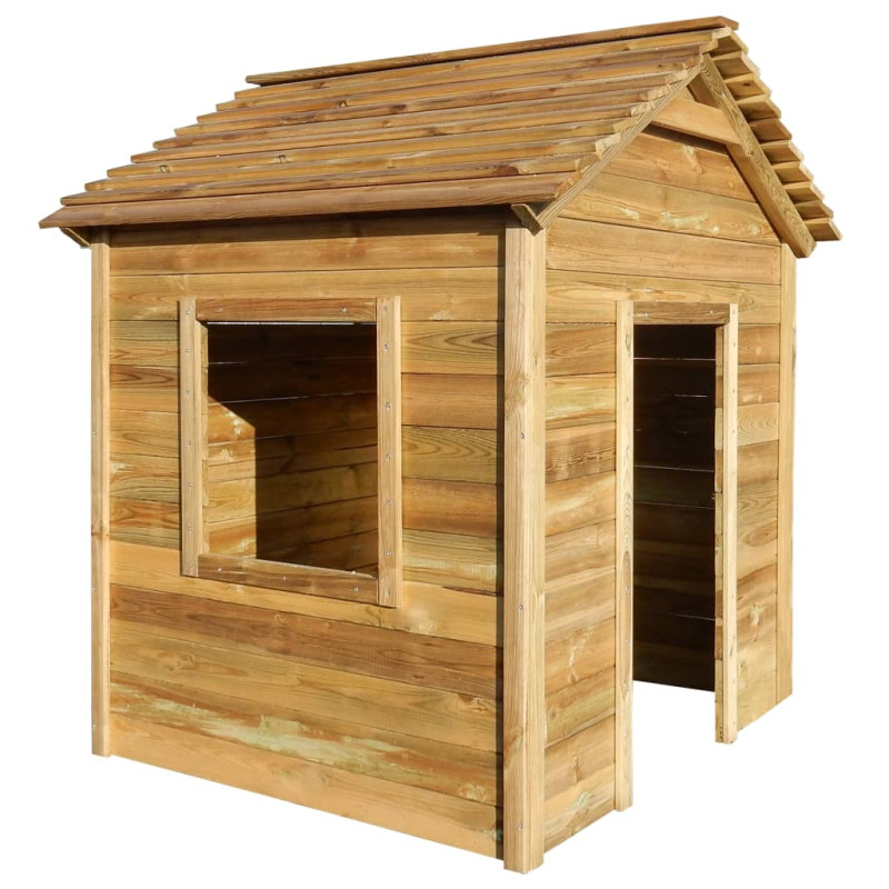 Maisonnette d extérieur 120x120x146 cm Bois de pin