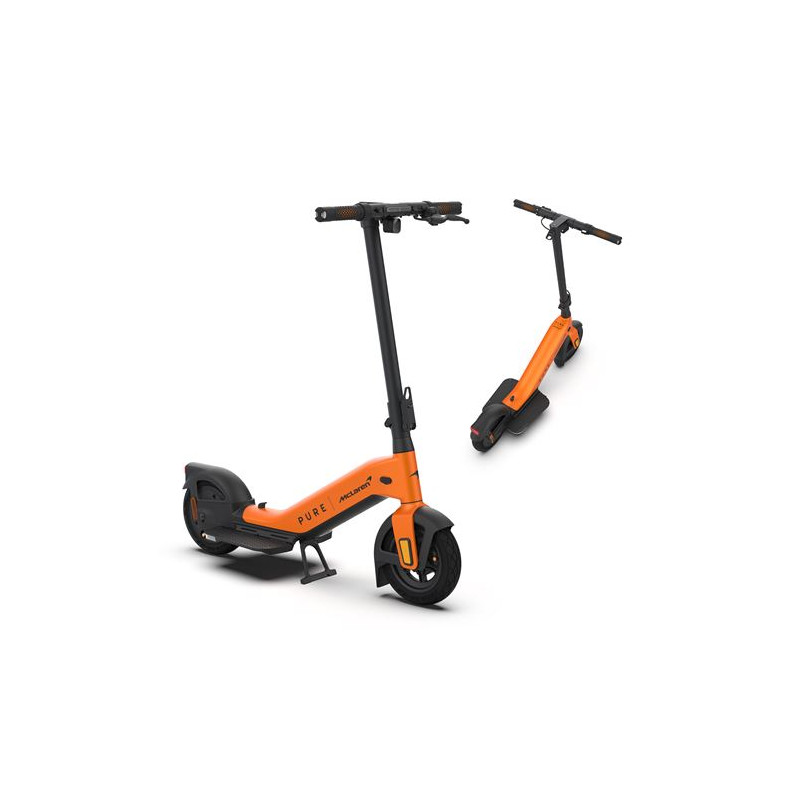 Trottinette électrique Pure Electric x McLaren 500 W Special Edition Orange Papaye et Noir