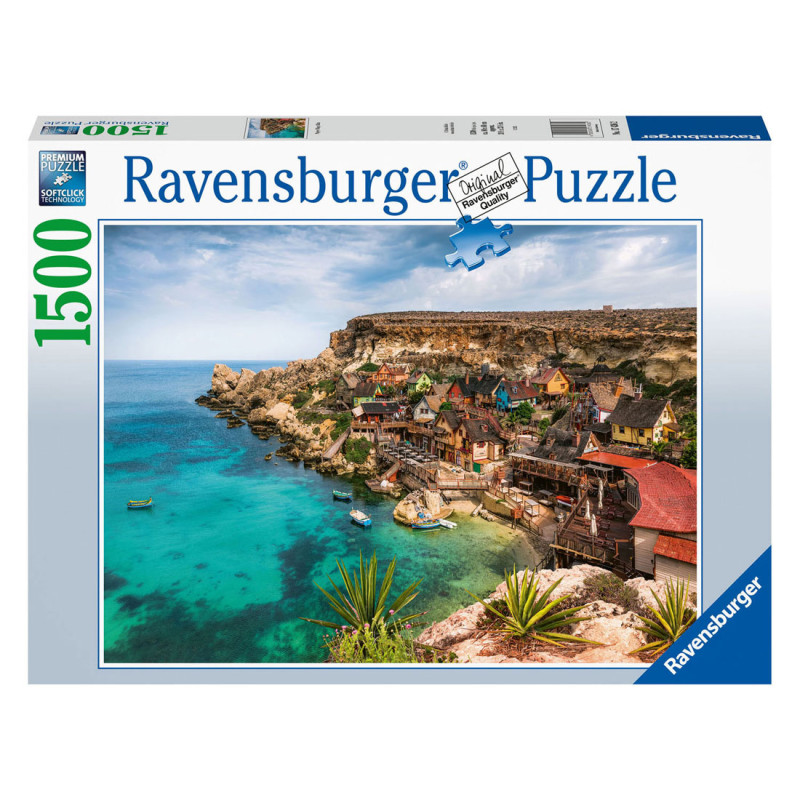 Ravensburger - Jigsaw puzzle Popeye Village Malta, 1500 pcs. 174362