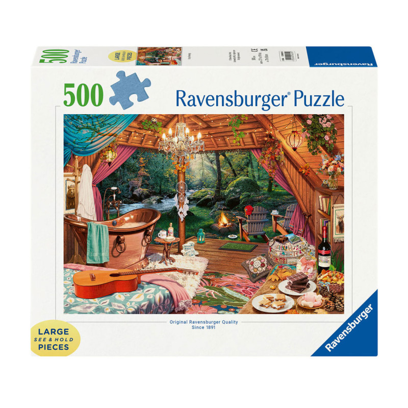 Ravensburger - Jigsaw puzzle Cozy Camping, 500 pcs. 120008255