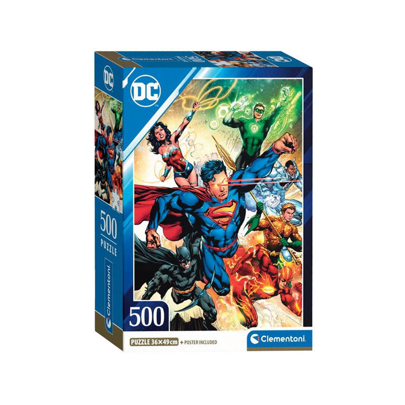 Clementoni Jigsaw Puzzle DC Comics Justice League, 500pcs. 35531