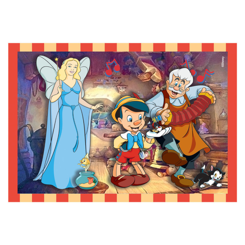 Clementoni Jigsaw Puzzle 4in1 Disney Animals 21523