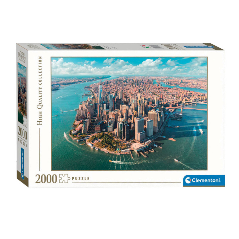 Clementoni Jigsaw Puzzle Lower Manhattan New York City, 2000pcs. 32080