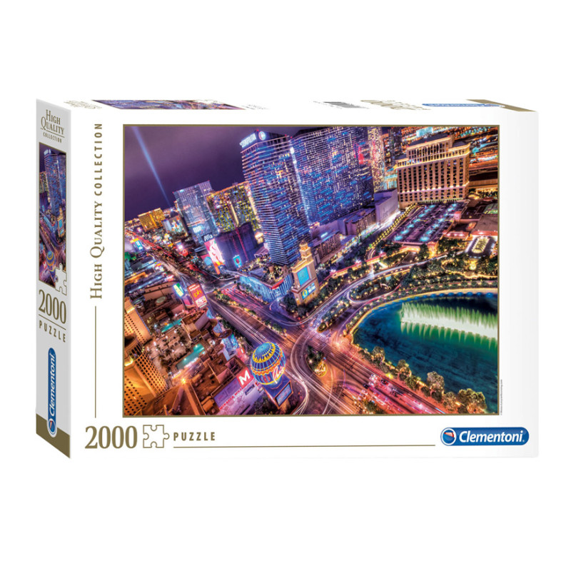 Clementoni Jigsaw Puzzle Las Vegas, 2000 pcs. 32555