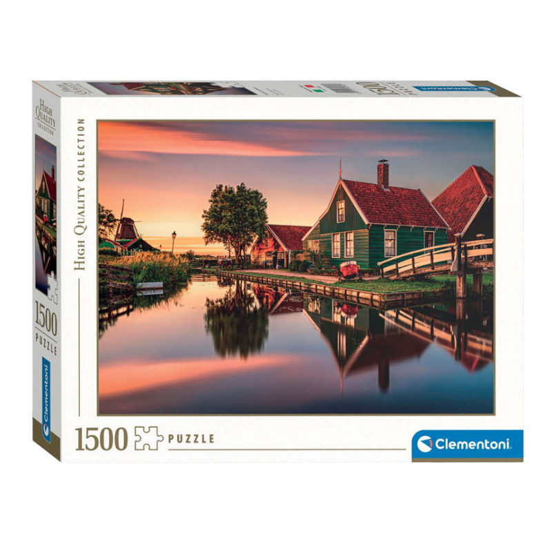 Clementoni Jigsaw Puzzle Zaanse Schans, 1500 pcs. 31696