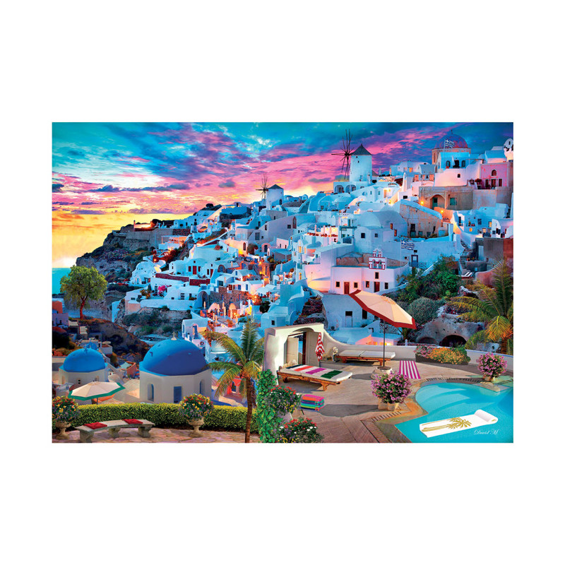 Clementoni Jigsaw Puzzle Greece View, 500pcs. 35149