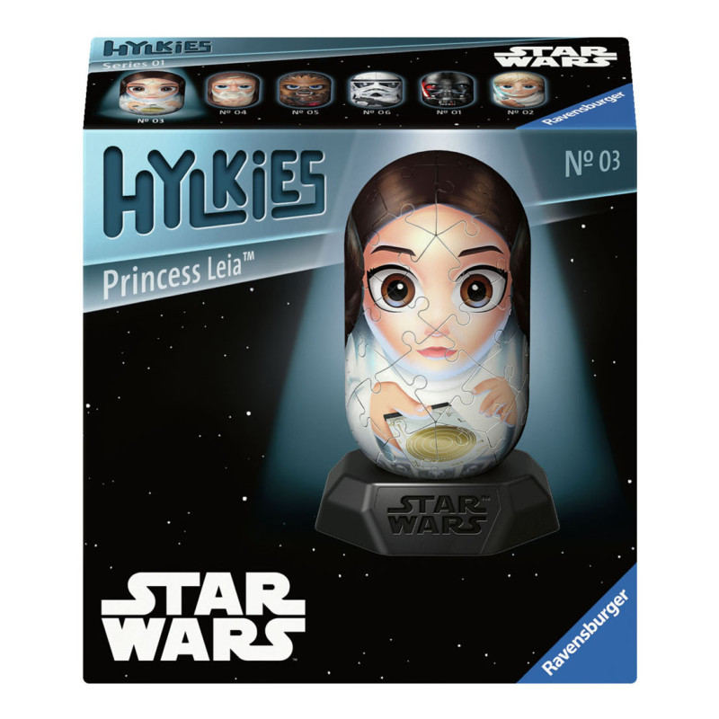 Ravensburger - 3D Puzzle Star Wars Princess Leia, 54 pcs. 12001014 2