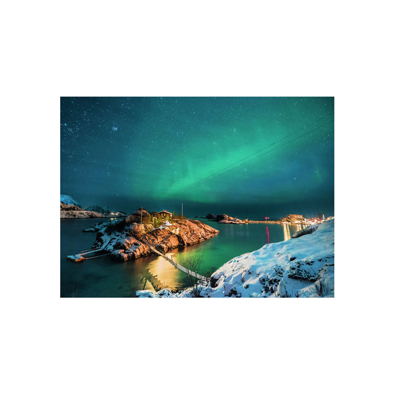 Ravensburger - Jigsaw puzzle Nordlichter Ub.Bergsfjord, 500 pcs. 12000845 3