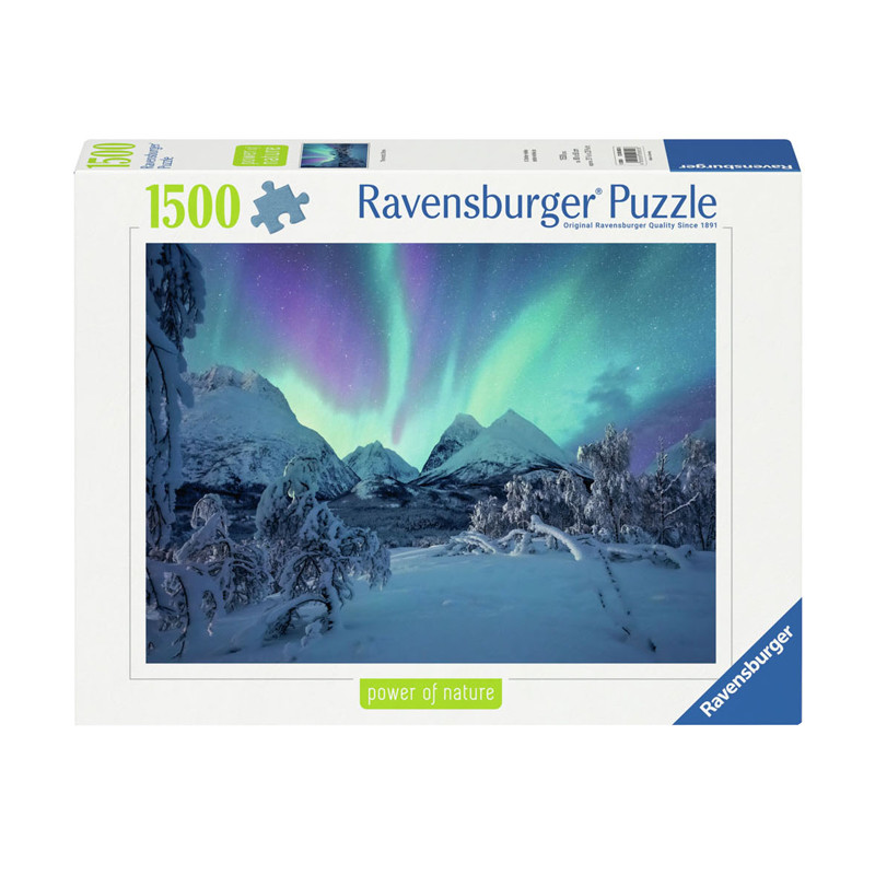 Ravensburger - Jigsaw puzzle Wenn Die Nordlichter Tanzen, 1500 pcs. 12000802 6