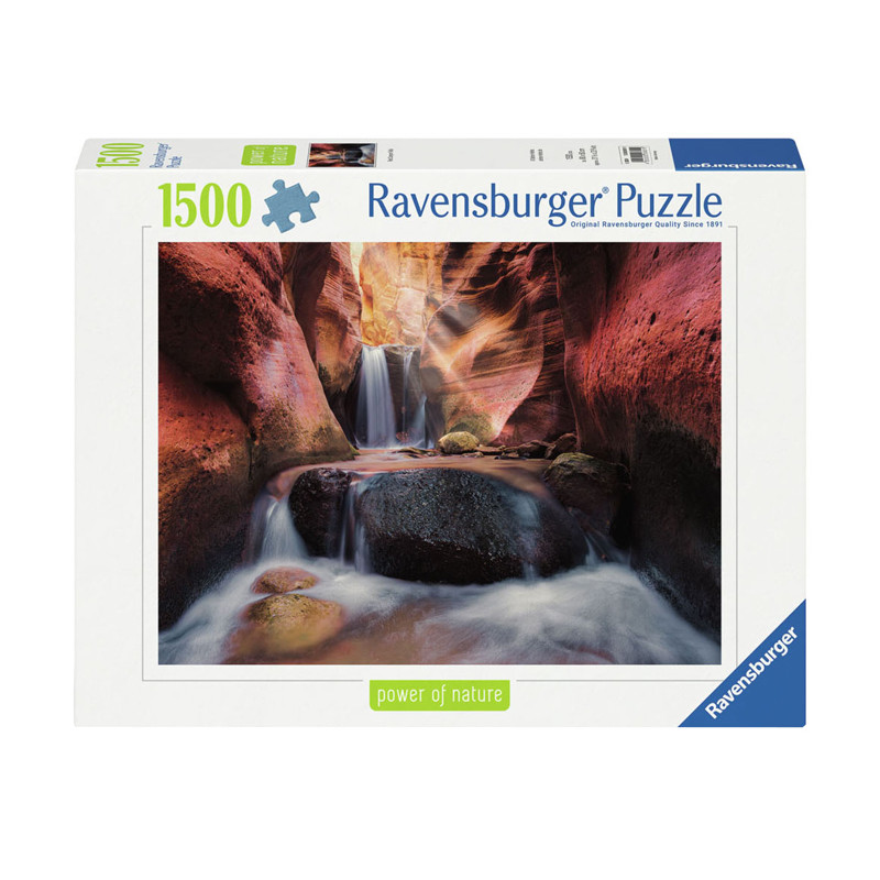 Ravensburger - Jigsaw puzzle Der Wasserfall Im Red Canyon, 1500 pcs. 12000801 9