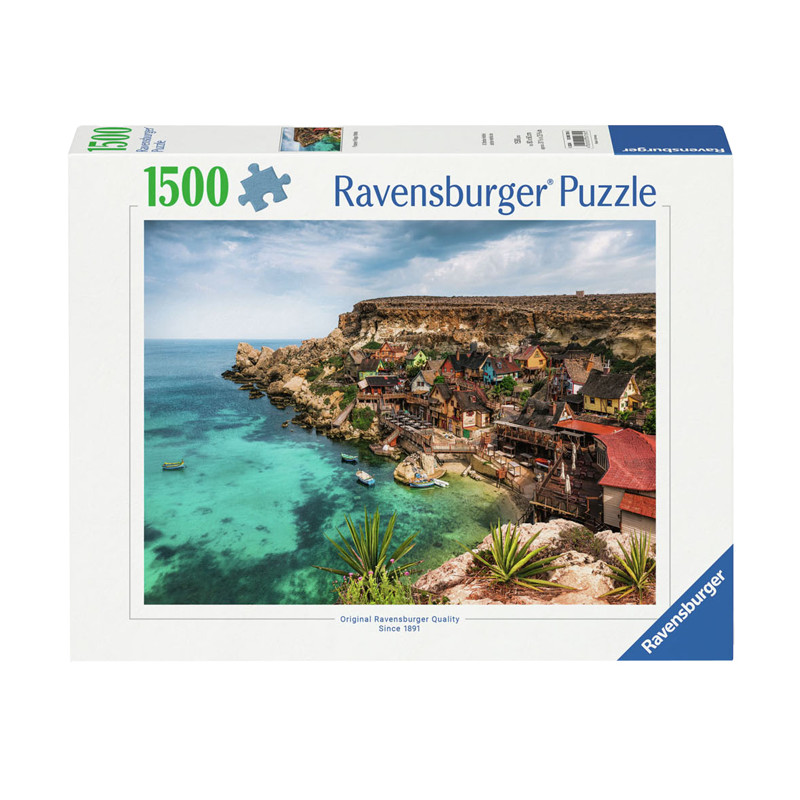 Ravensburger - Jigsaw puzzle Popeye Village Malta, 1500 pcs. 120007395