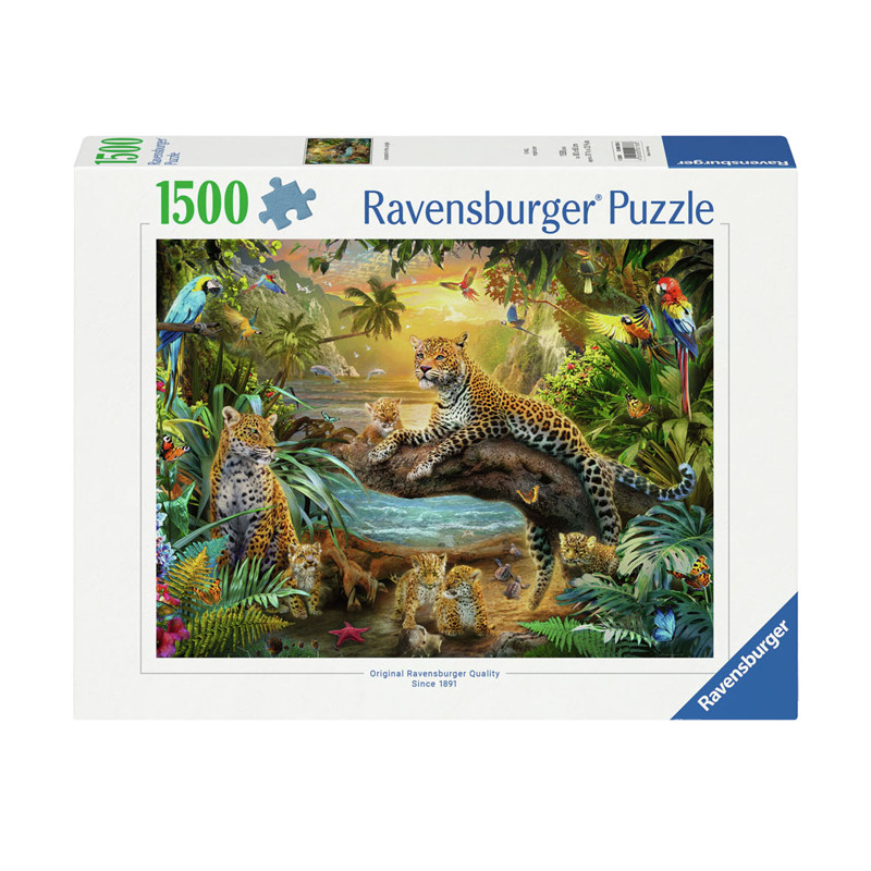 Ravensburger - Jigsaw puzzle Leopards in the Jungle, 1500 pcs. 120007388