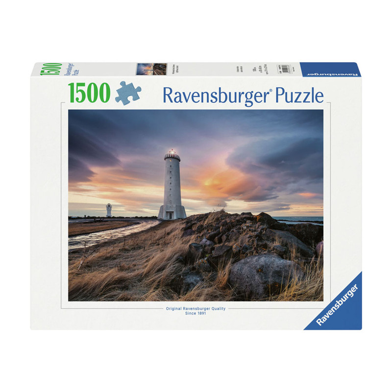 Ravensburger - Jigsaw Puzzle Beautiful Sky Above the Lighthouse of Akranes Ice 120007326