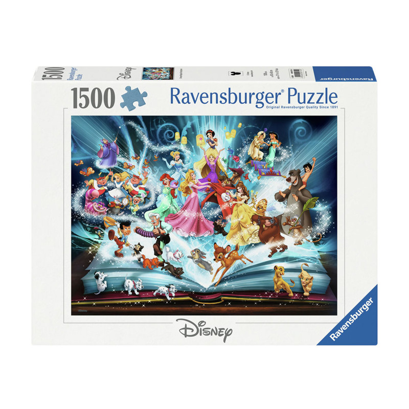 Ravensburger - Jigsaw puzzle Disney's Magical Fairy Tale Book, 1500 pcs. 120007104