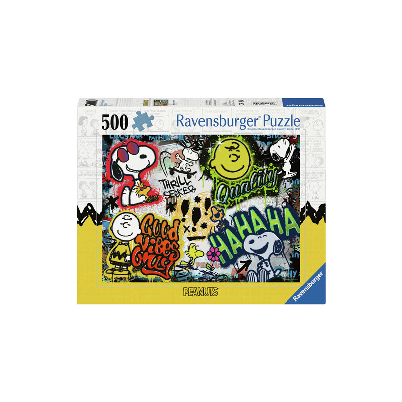 Ravensburger - Jigsaw puzzle Peanuts Graffiti, 500 pcs. 120003892