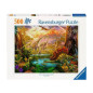 Ravensburger - Jigsaw puzzle Land of the Dinosaurs, 500 pcs. 120002383