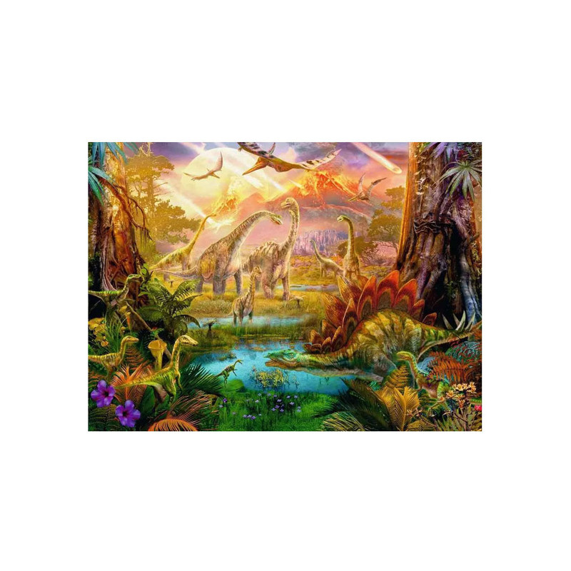 Ravensburger - Jigsaw puzzle Land of the Dinosaurs, 500 pcs. 120002383