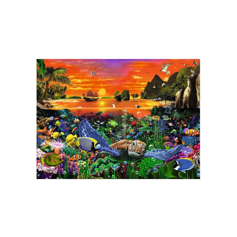 Ravensburger - Jigsaw Puzzle Turtle In The Reef, 500pcs. 120002253