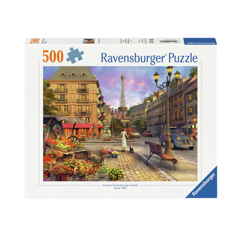 Ravensburger - Jigsaw Puzzle Walk Through Paris, 500 pcs. 120001980