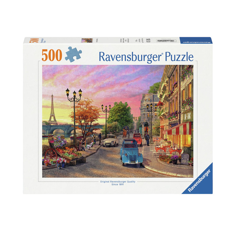 Ravensburger - Jigsaw Puzzle Evening Atmosphere In Paris, 500pcs. 120001492