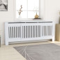 Cache radiateur MDF Blanc 205 cm