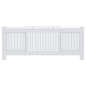 Cache radiateur MDF Blanc 205 cm