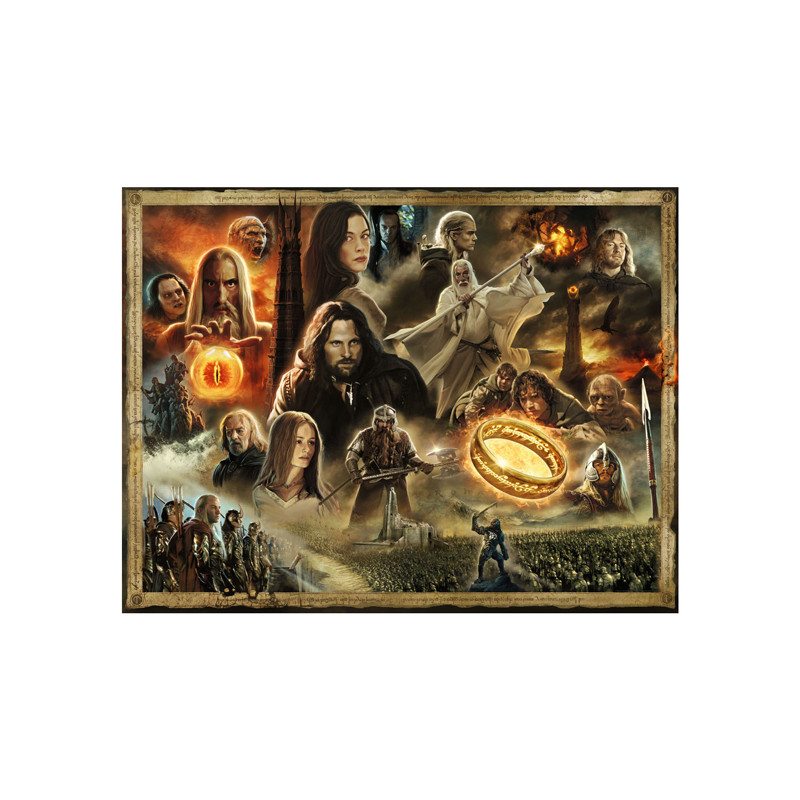 Ravensburger - Jigsaw puzzle Lord of the Rings The Two Towers, 2000st. 172948