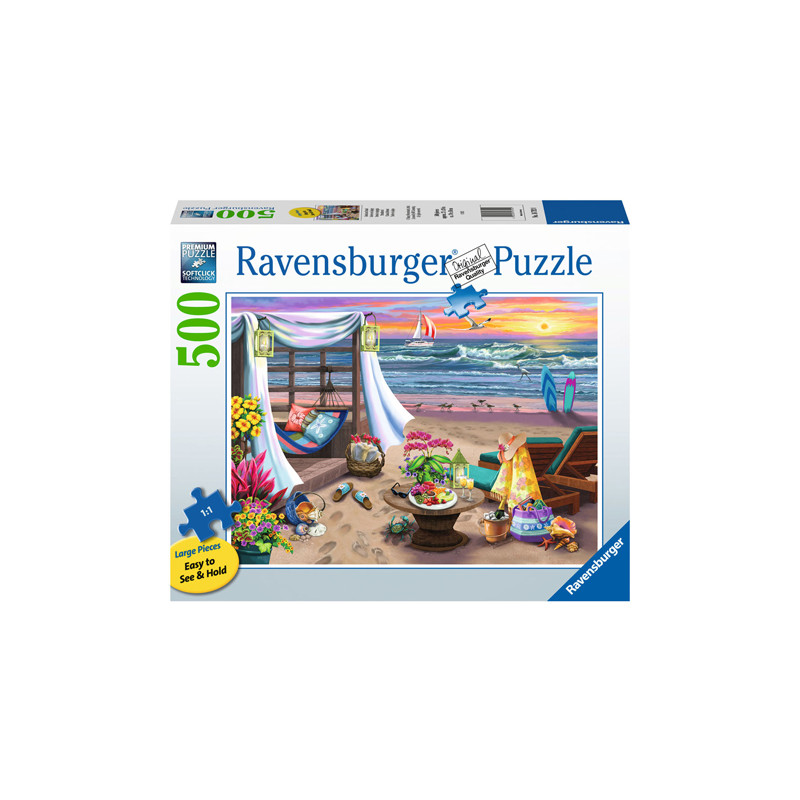 Ravensburger - Jigsaw puzzle Beach evening, 500 pcs. 167920