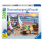 Ravensburger - Jigsaw puzzle Beach evening, 500 pcs. 167920